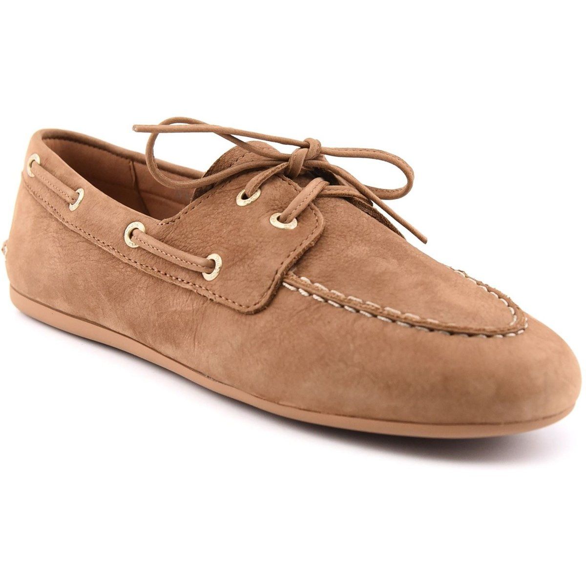 Sperry Slim Boot Leder Damen Bootsschuhe in Tan