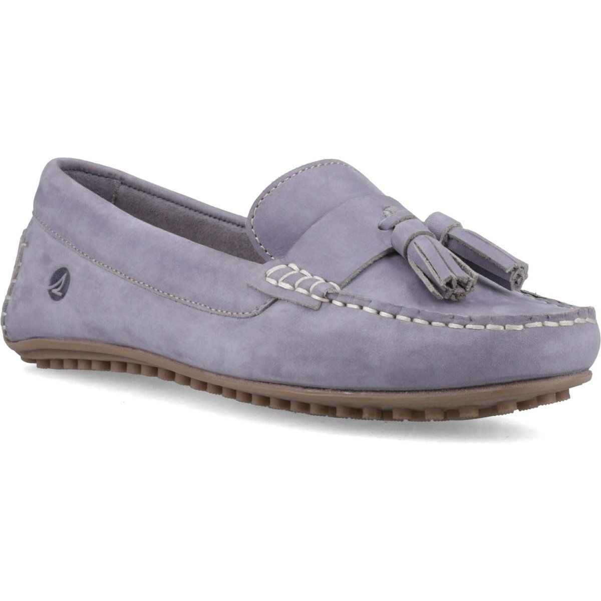 Sperry Salvador Slip-On Nubuck Damenschuhe Lila Mokassins