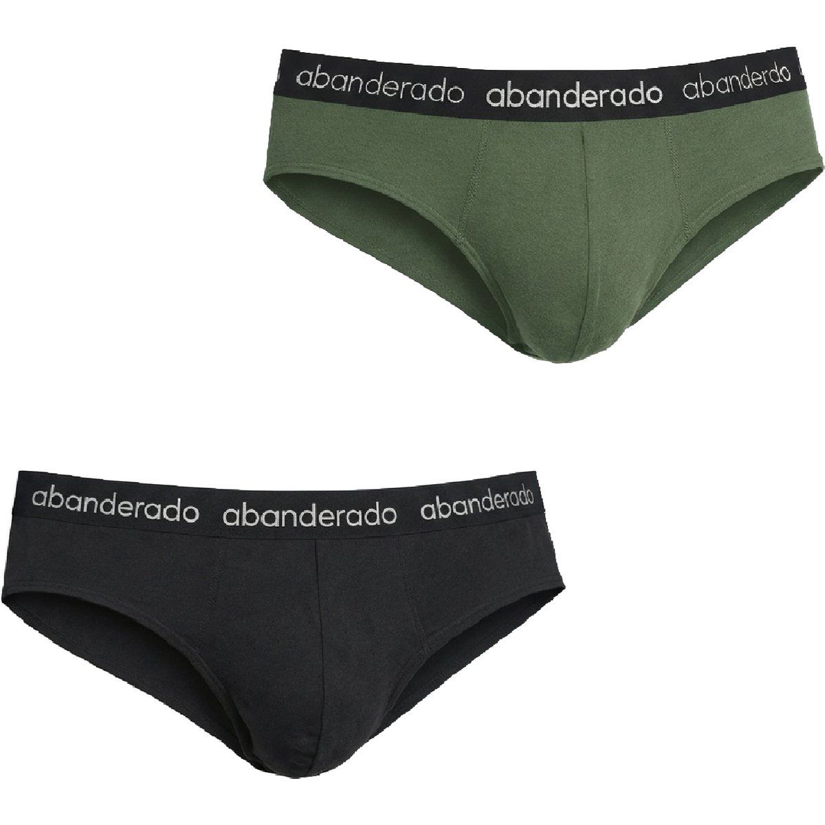 Herren Baumwollmischung Slips Zweierpack