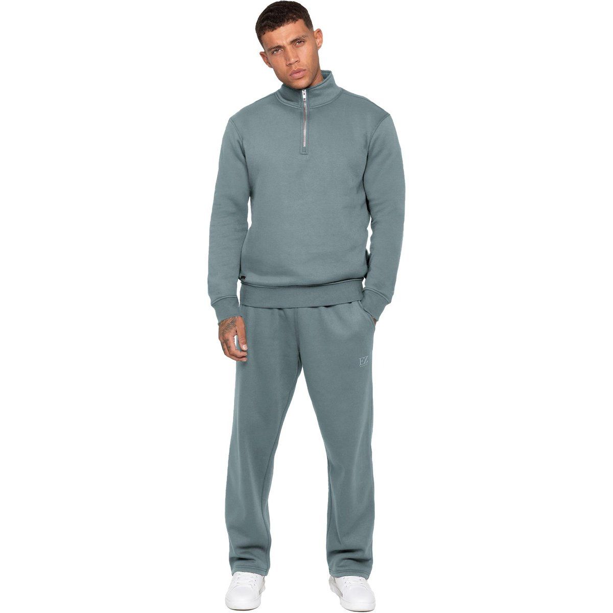 Herren Trainingsanzug mit Half-Zip Sweatshirt