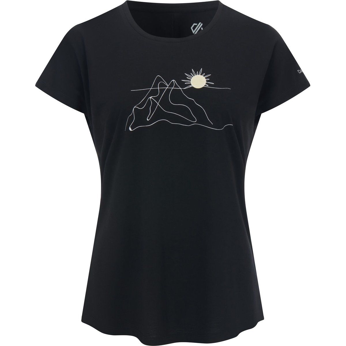 Dare 2B - "Serenity" T-Shirt für Damen (Schwarz)