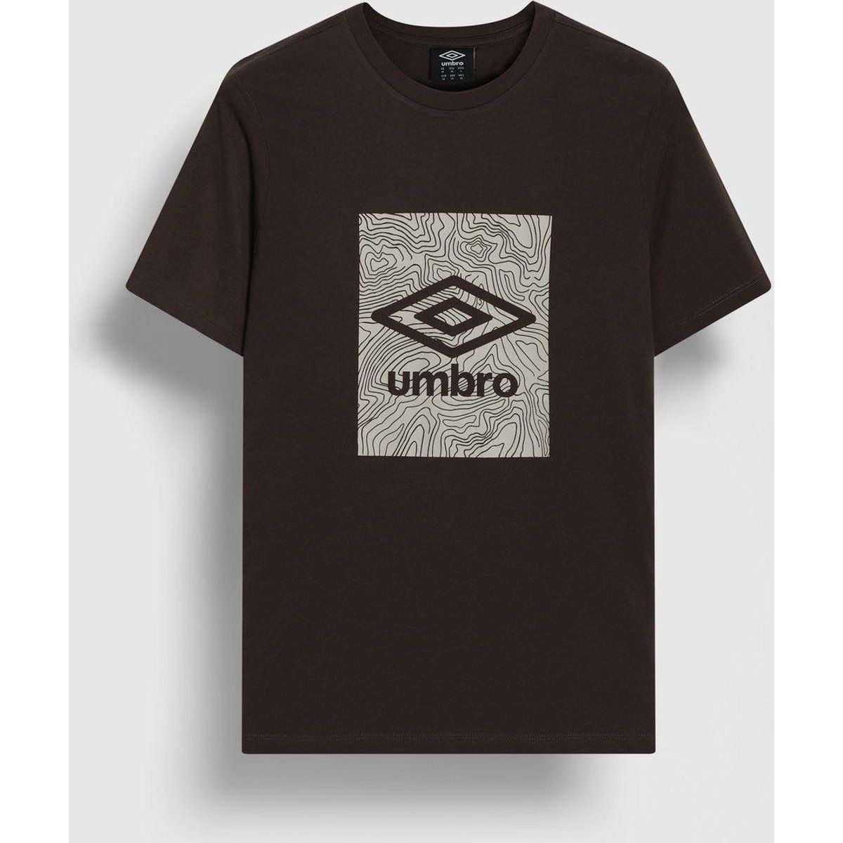 Umbro - T-Shirt für Herren (Schokoladenbraun)