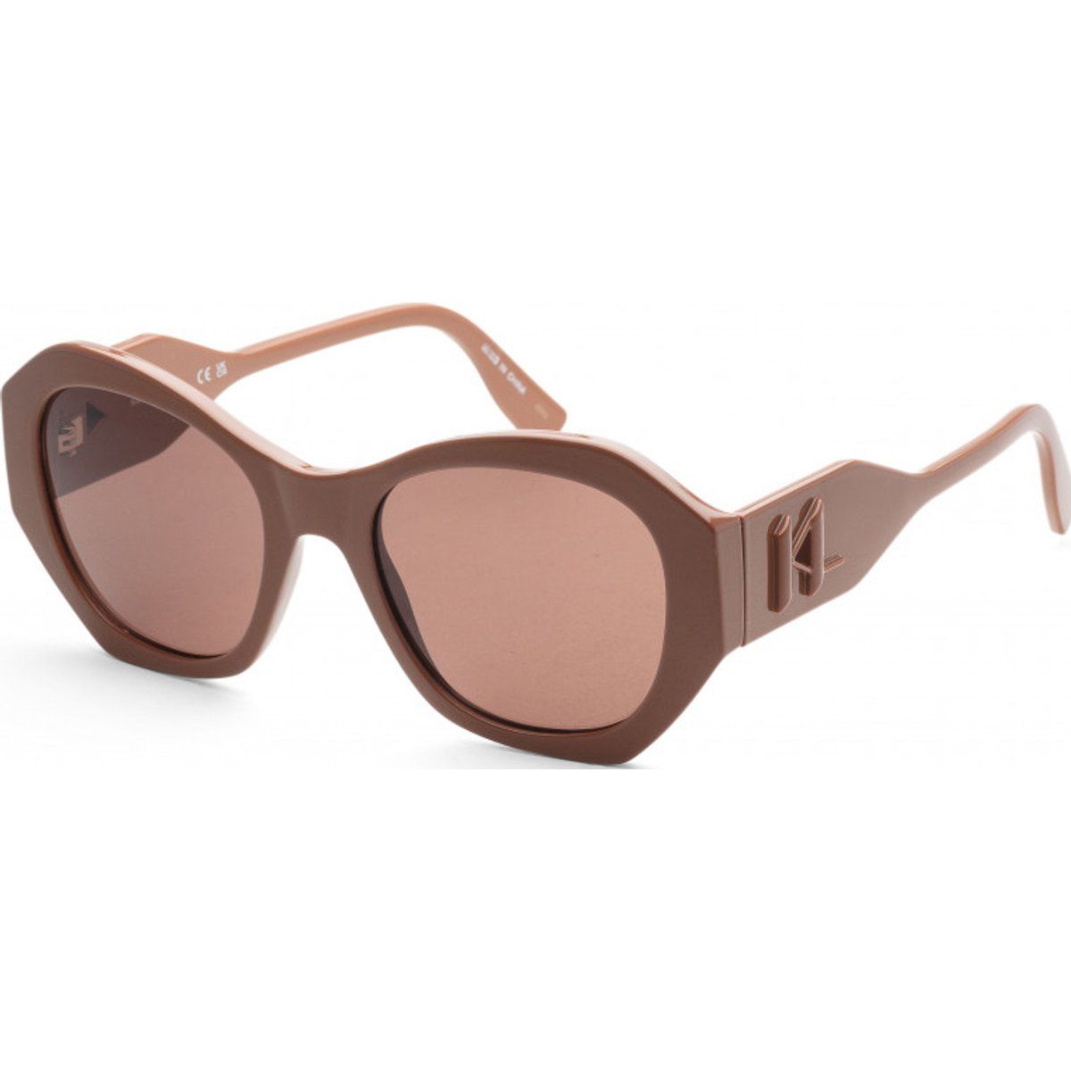 Eckige ovale Mode-Sonnenbrille