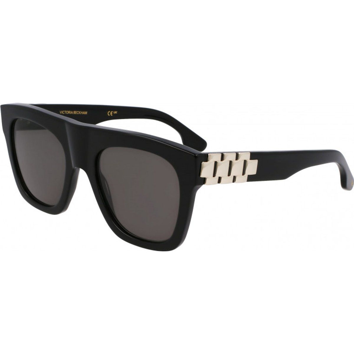 Klobige Sonnenbrille mit quadratischem Rahmen