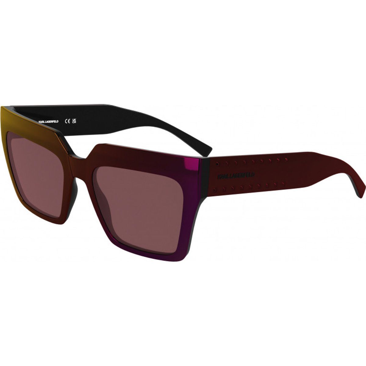 Moderne Sonnenbrille mit kühnem Rahmen
