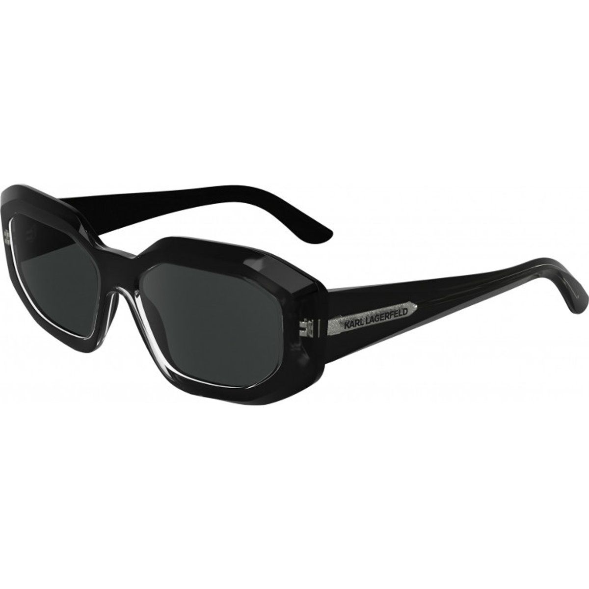 Sonnenbrille mit rechteckigem Rahmen