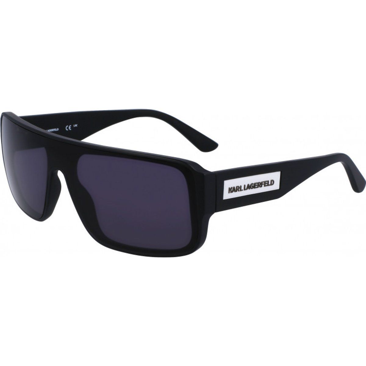 Rechteckige Sonnenbrille mit Vollrand