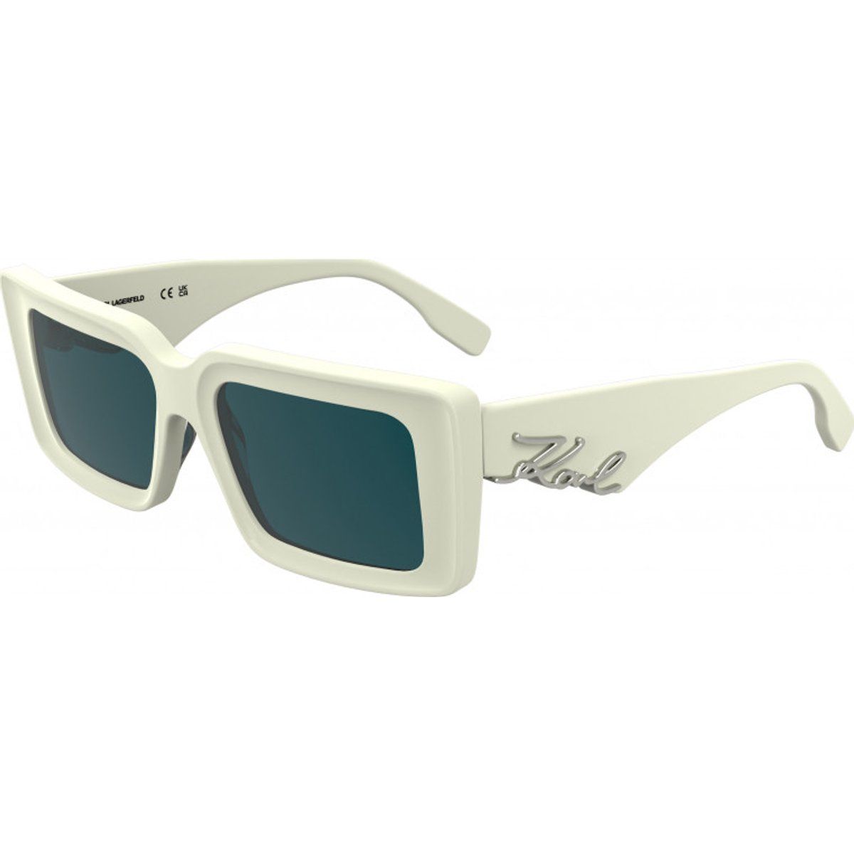 Rechteckige Karl Lagerfeld Sonnenbrille