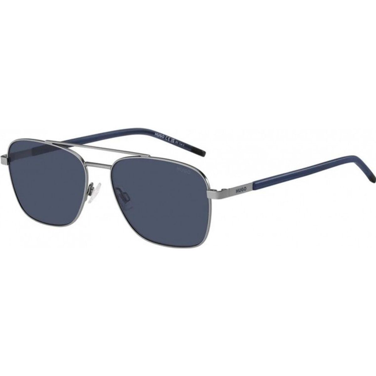 Quadratische Pilotenbrille mit Metallrahmen