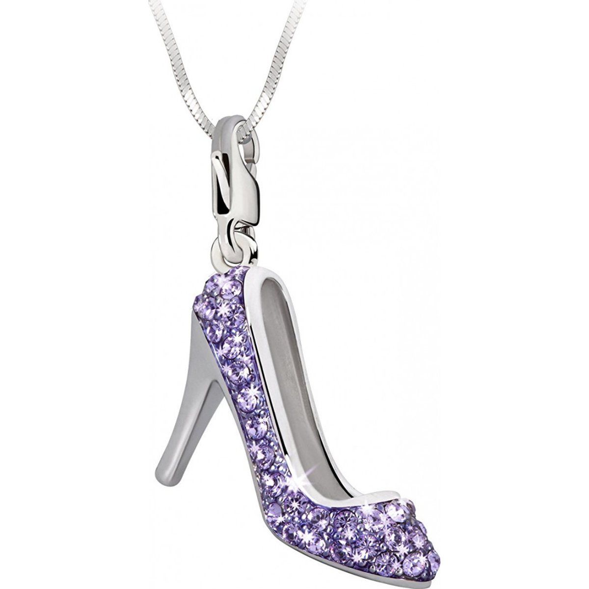 Kristall High Heel Schuh Charm