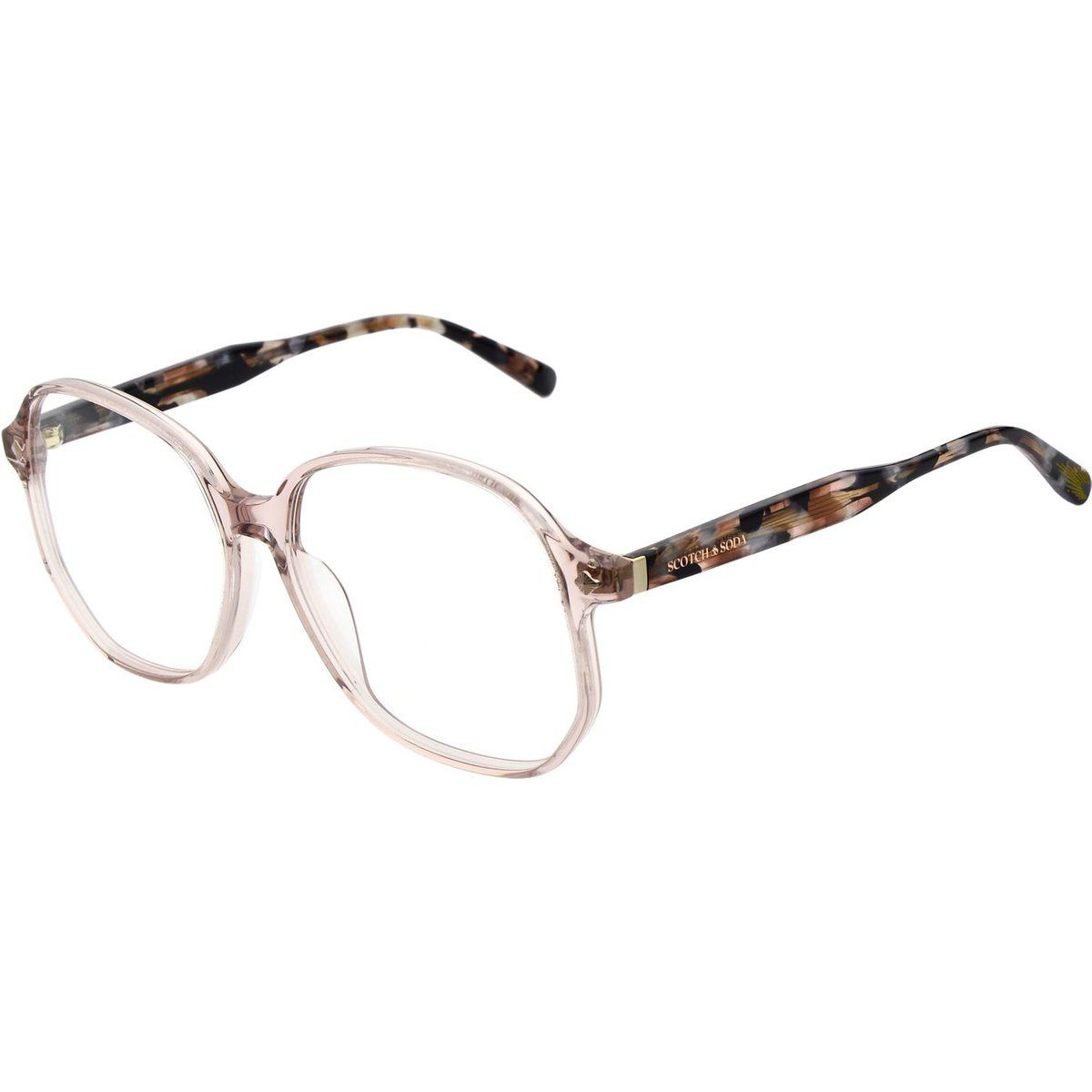 Oversized Brillenrahmen im Retro-Stil