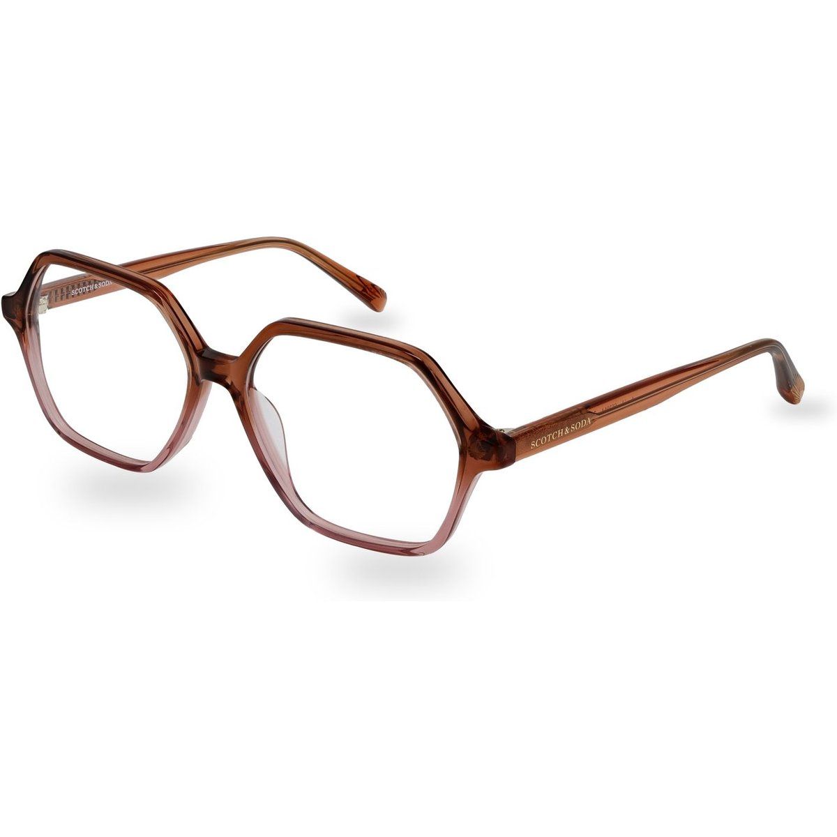 Eckige geometrische Brille