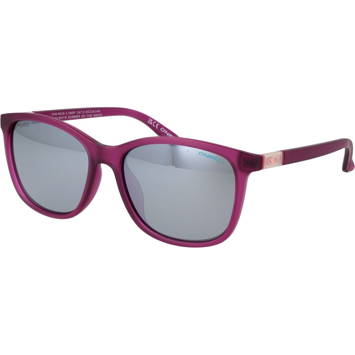 O'Neill Lila Rechteckige Sonnenbrille