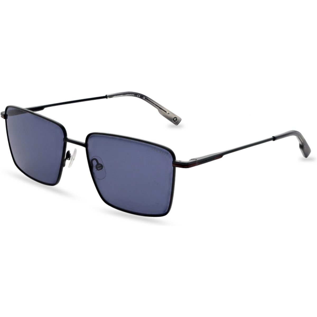 Herren Sonnenbrille mit rechteckigem Metallrahmen