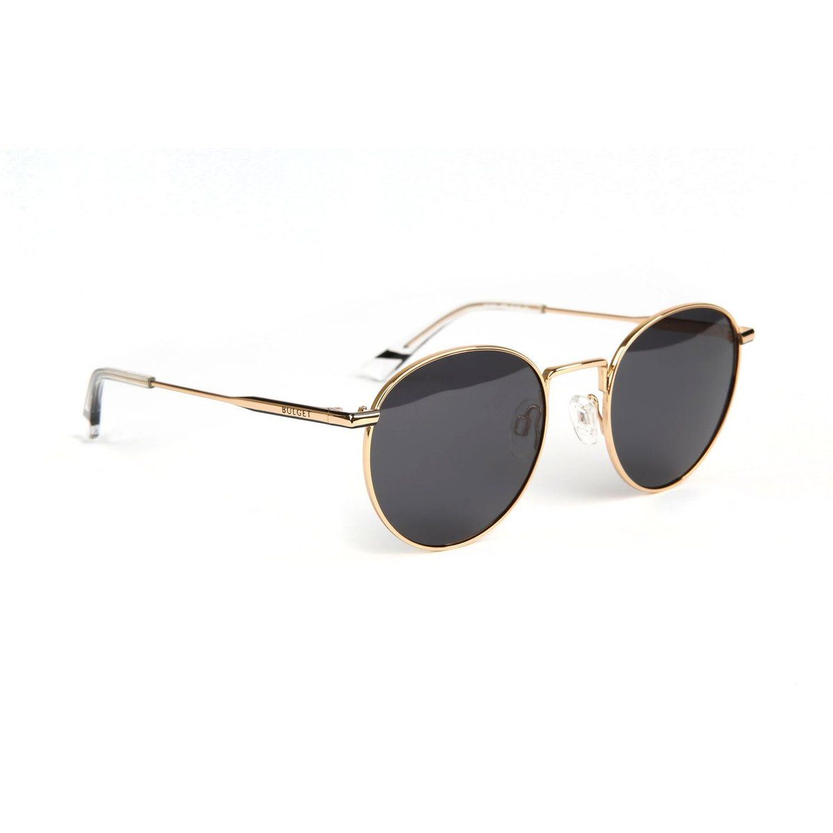 Runde Sonnenbrille mit Metallrahmen Unisex
