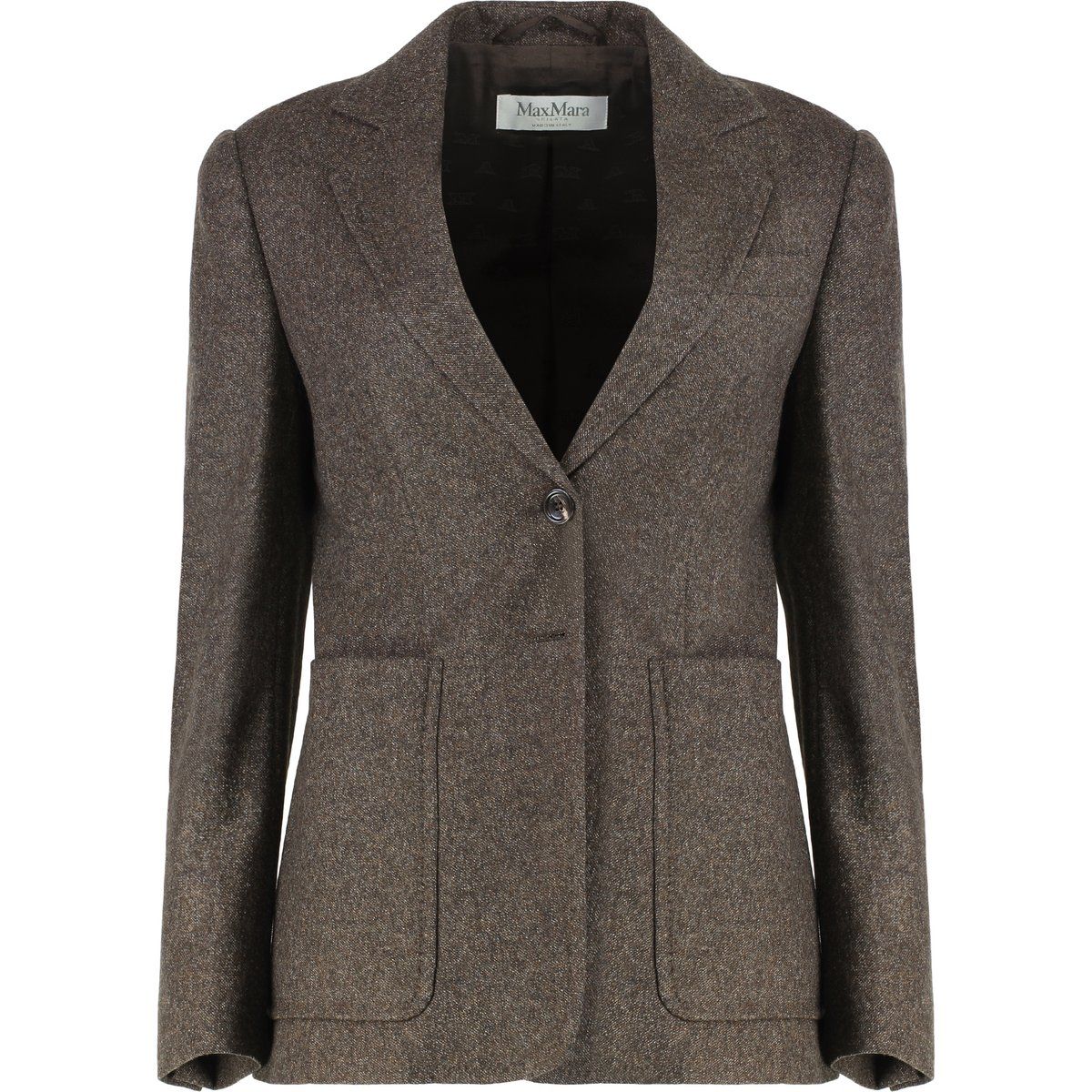 Klassischer Woll-Tweed-Blazer