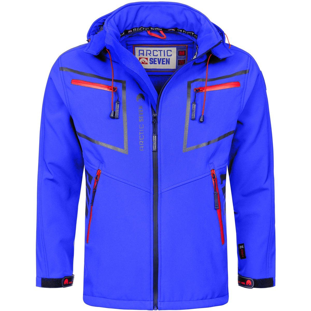 Herren Softshell Outdoorjacke, wasserabweisend