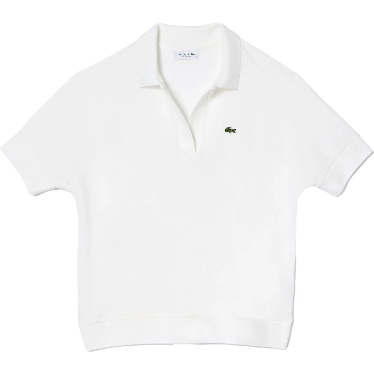 Locker geschnittenes Polo-Sweatshirt