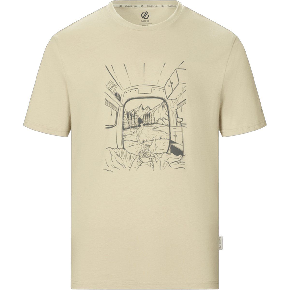 Dare 2B - "Movement III" T-Shirt für Herren (Klosterstein)