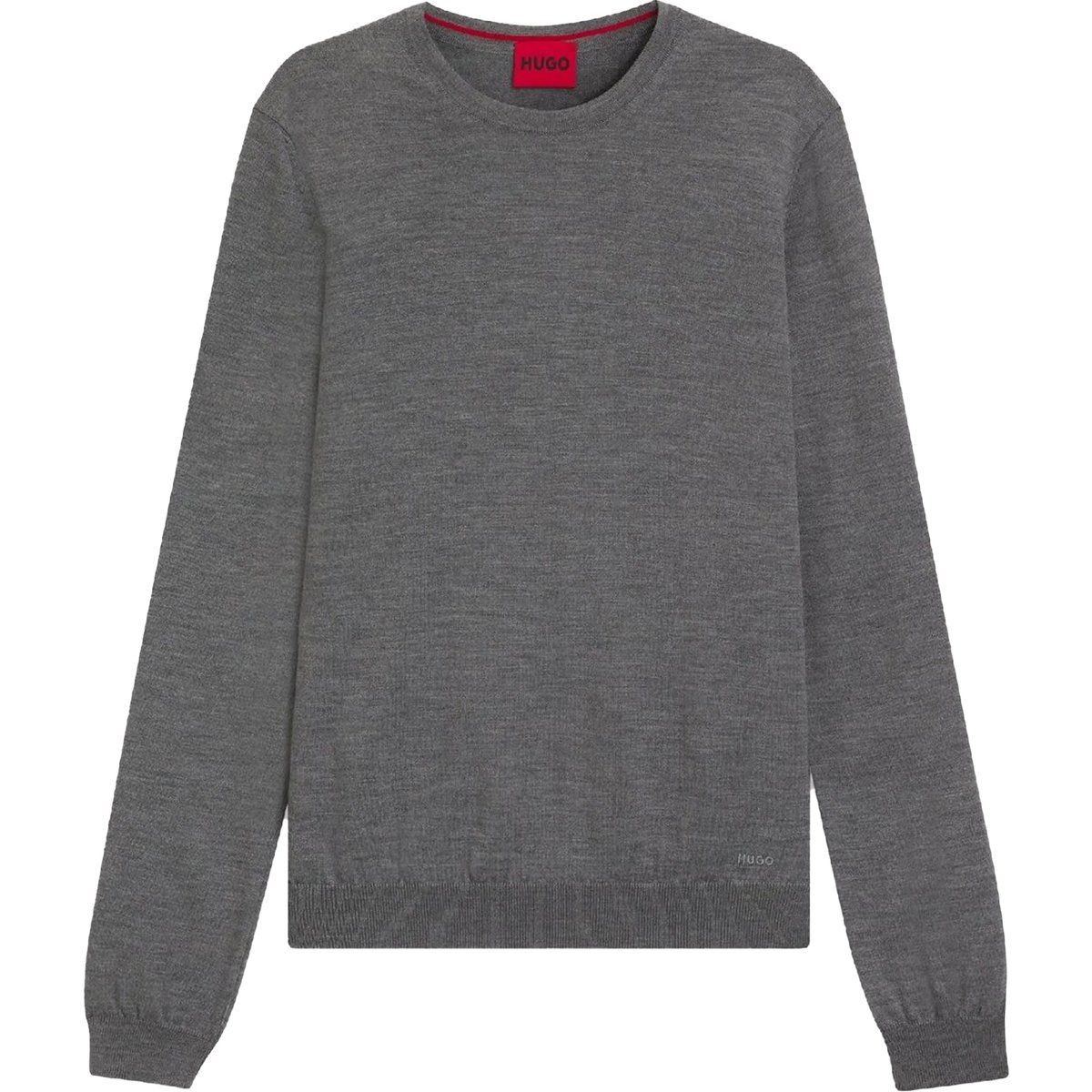 Herren Wollpullover mit Rundhalsausschnitt