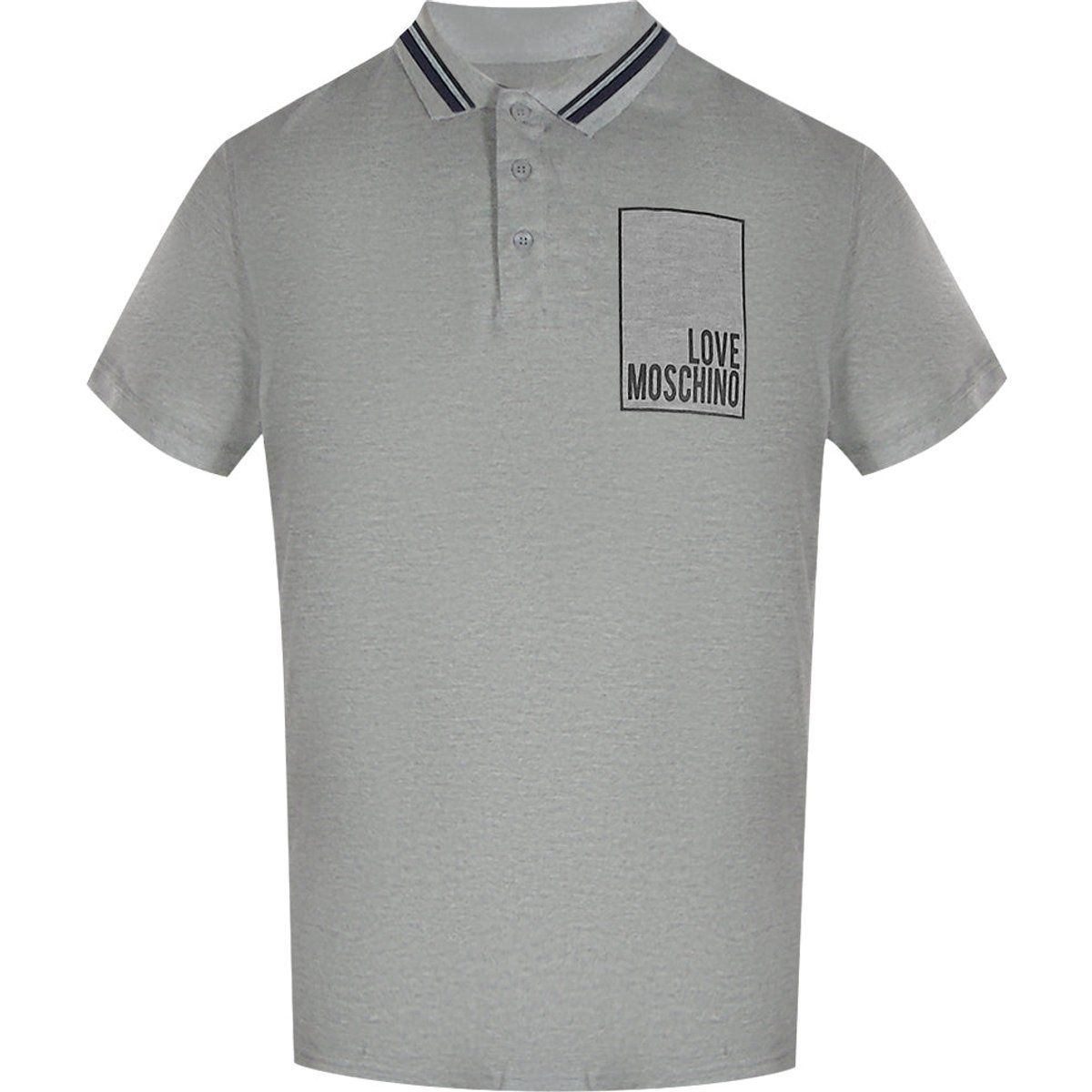 Klassisches Box-Logo Piqué Poloshirt