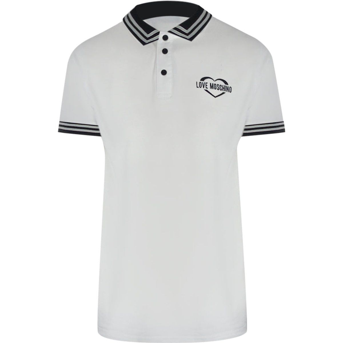 Klassisches Piqué-Poloshirt mit Logo