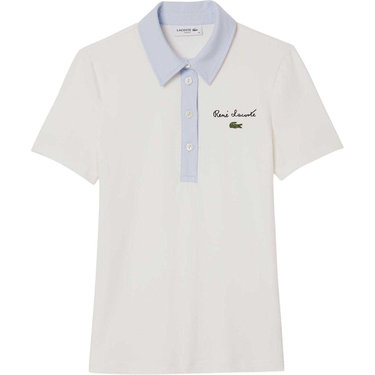 Klassisches Poloshirt mit Kontrastkragen