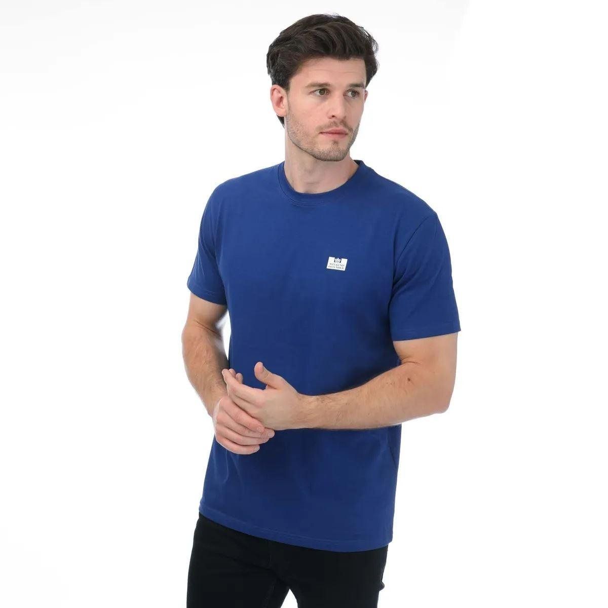 Herren T-Shirt mit Rundhalsausschnitt, Unifarben