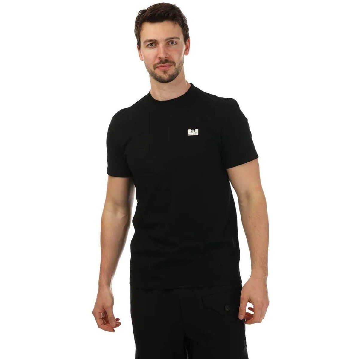 Herren Regular Fit einfarbiges T-Shirt