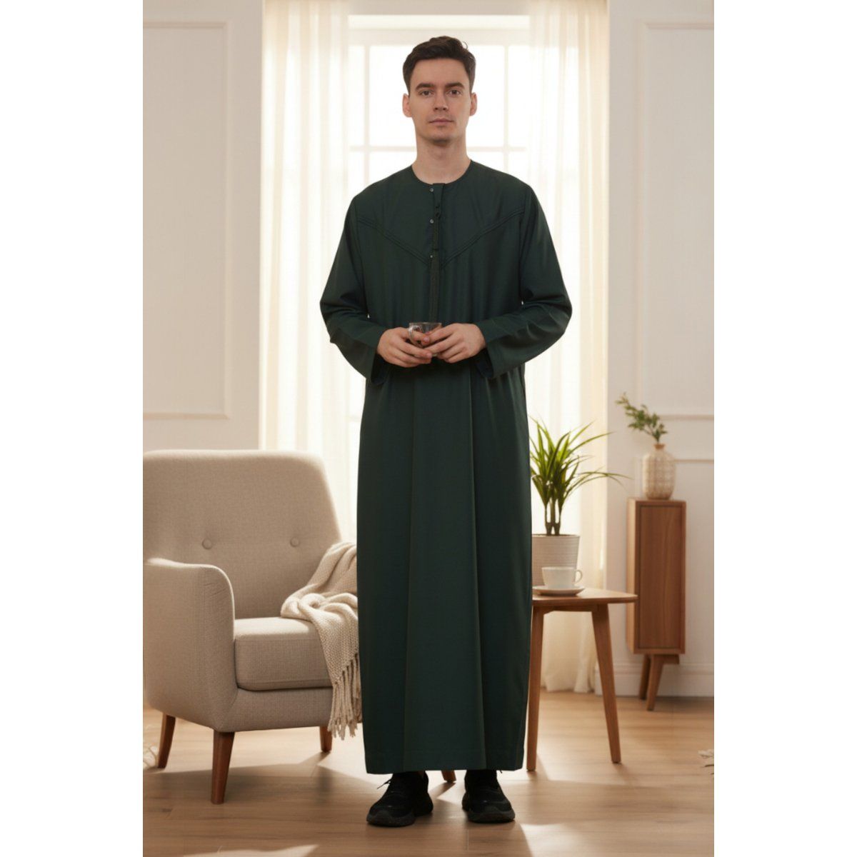 Eleganter Marokkanischer Jubba Thobe für Herren