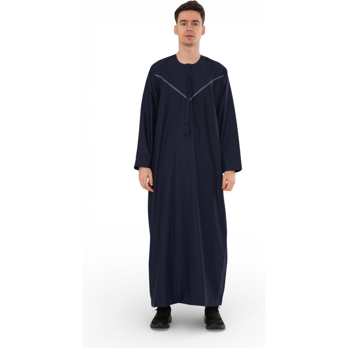 Eleganter marokkanischer bestickter Thobe