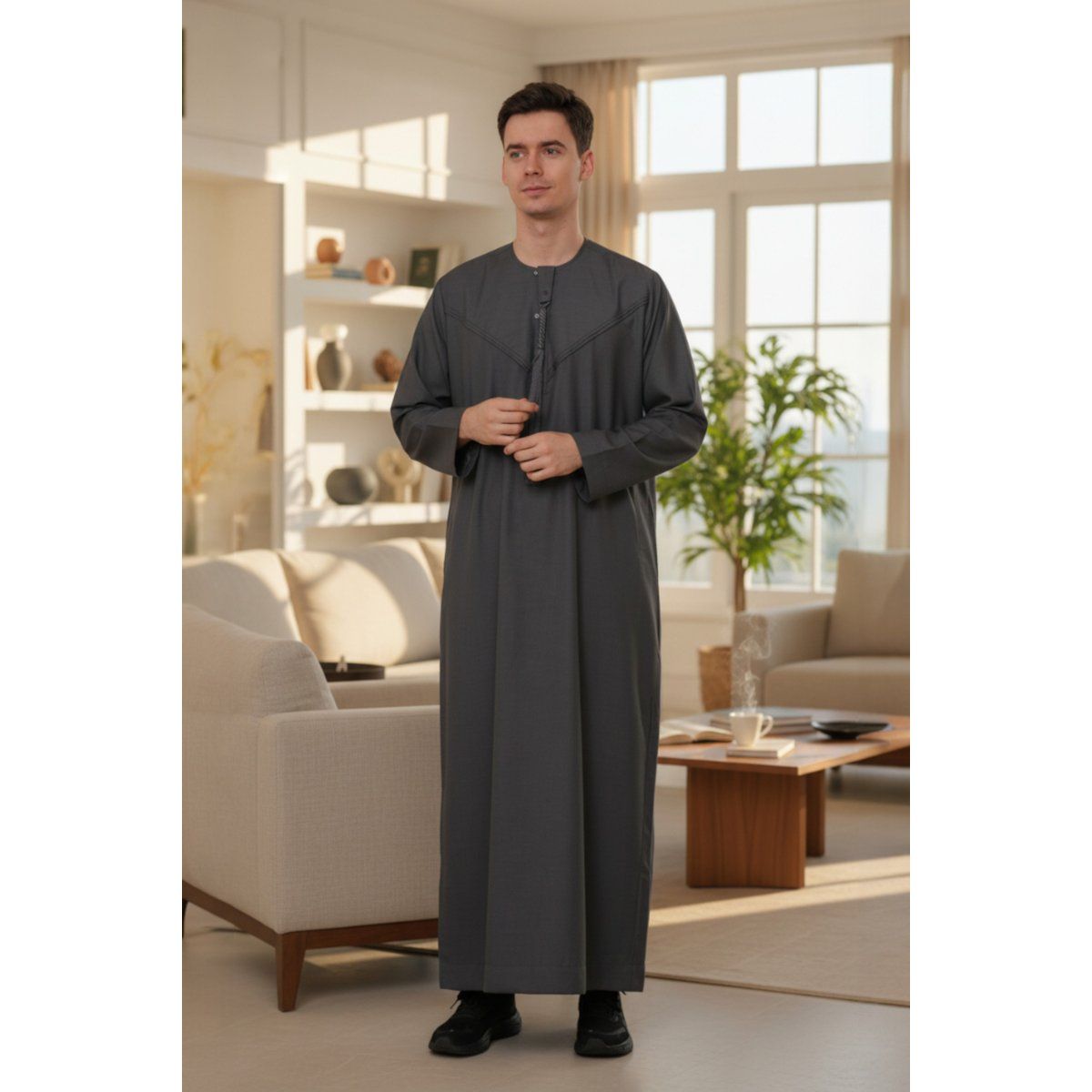 Elegante marokkanische Jubba Robe für Herren