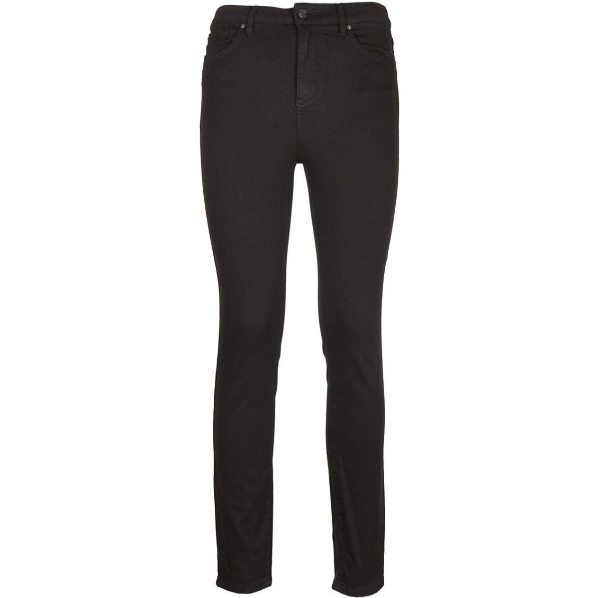 Figurbetonende High-Waist Skinny Jeans