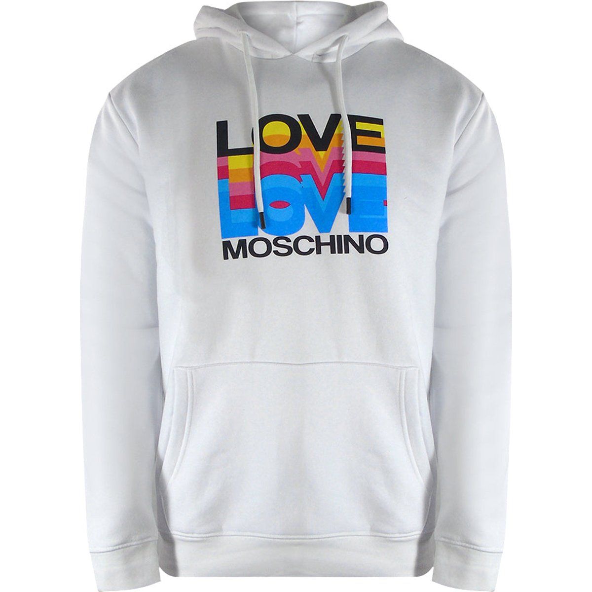 Love Moschino Hoodie mit Logo-Print