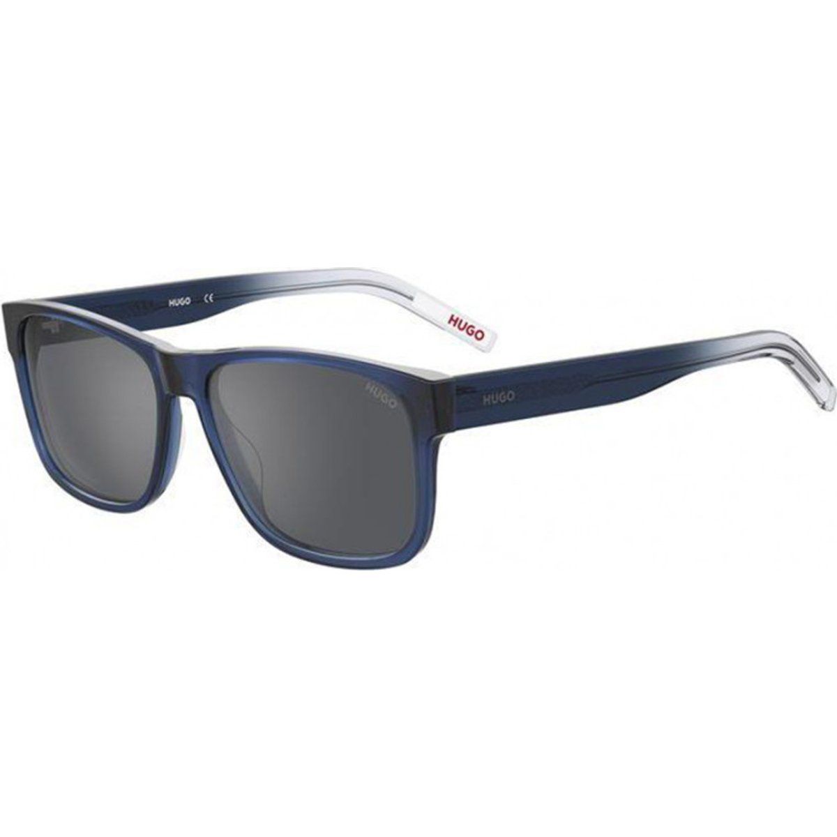 Klassische Sonnenbrille mit rechteckigem Rahmen