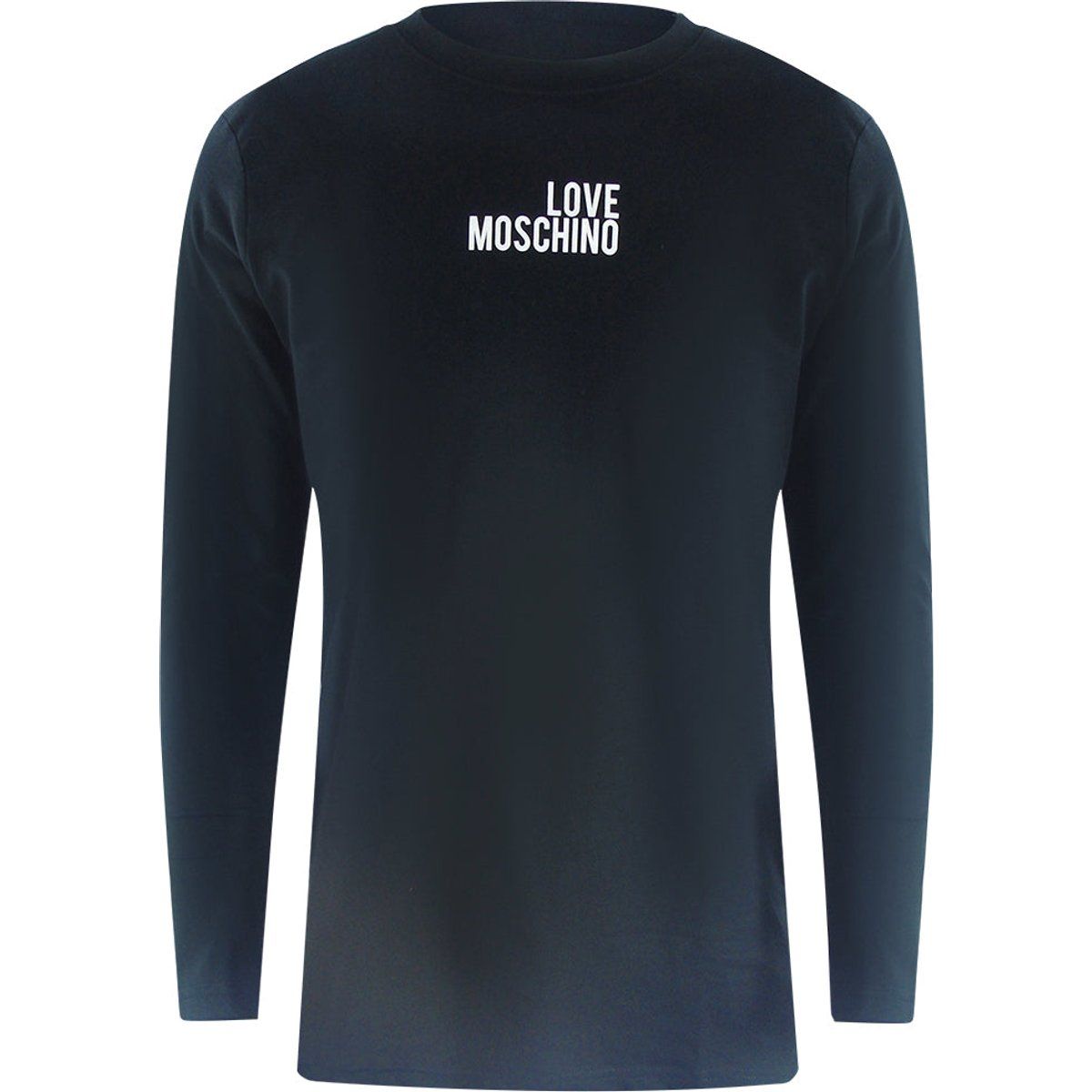 Love Moschino Logo Langarm T-Shirt