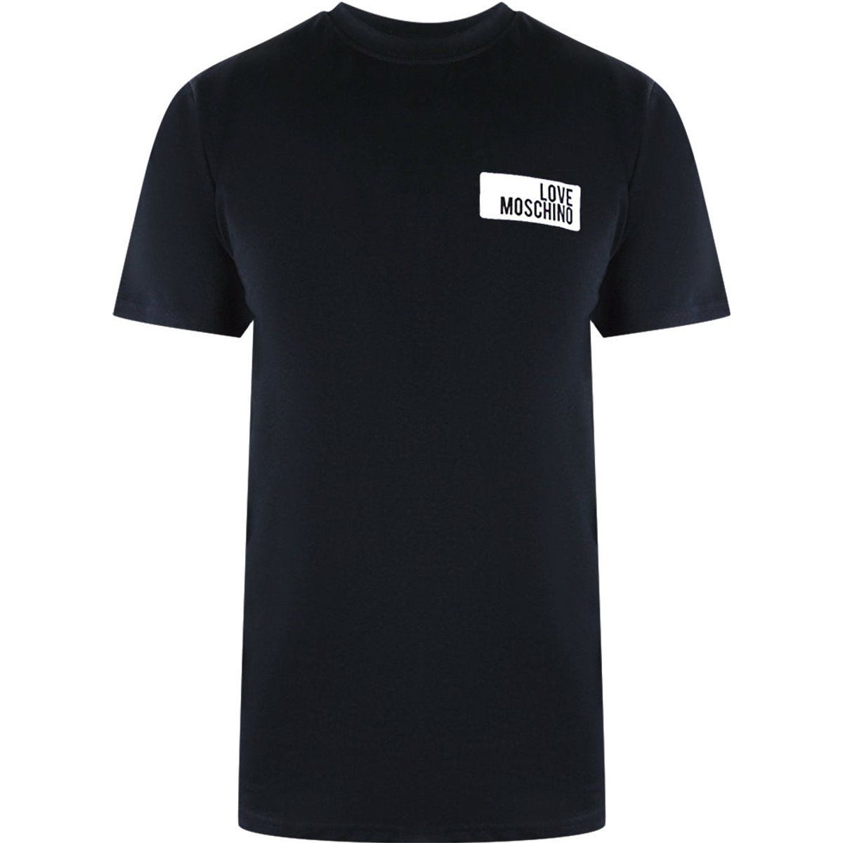 Love Moschino T-Shirt mit Logo-Patch