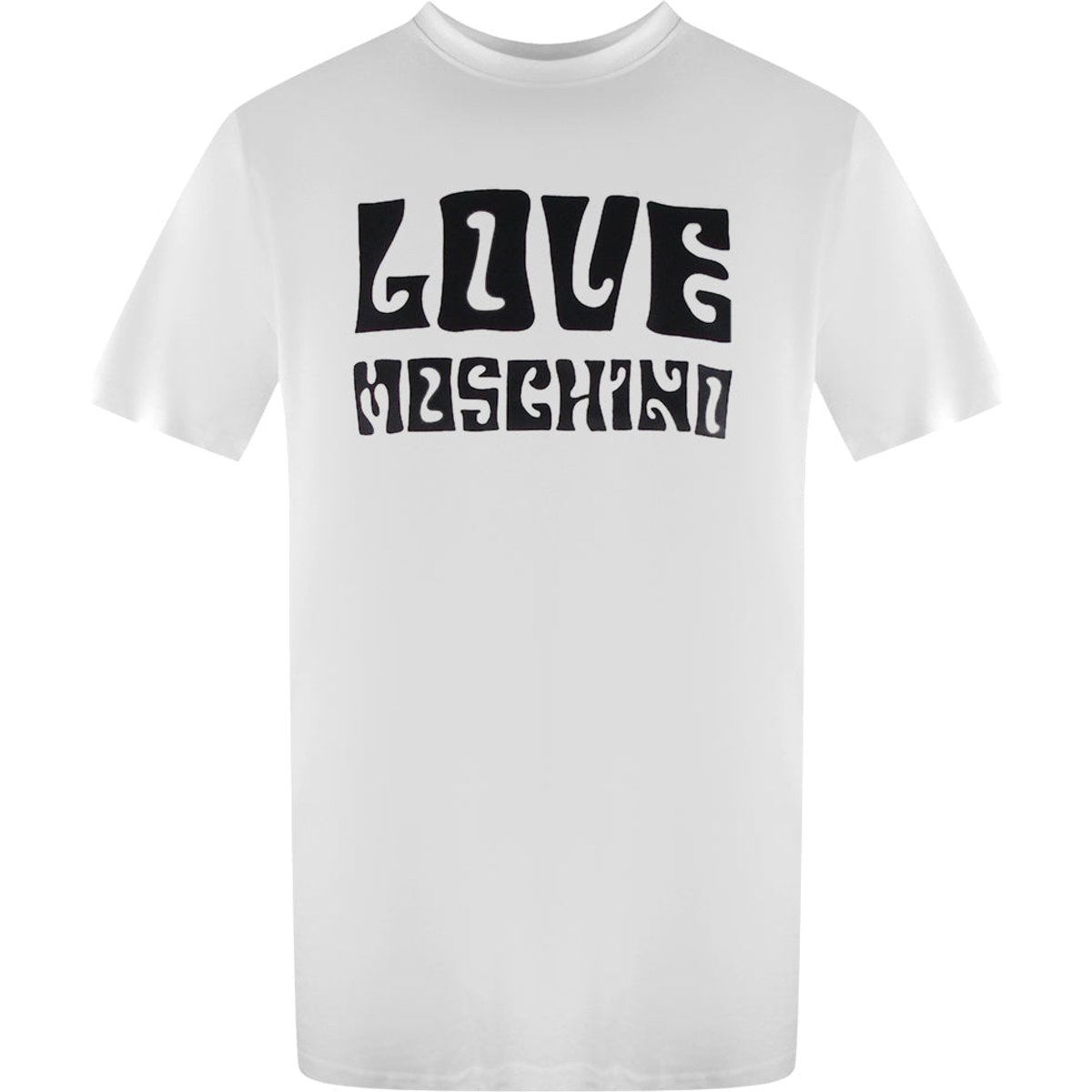 Baumwoll T-Shirt mit Logo-Print
