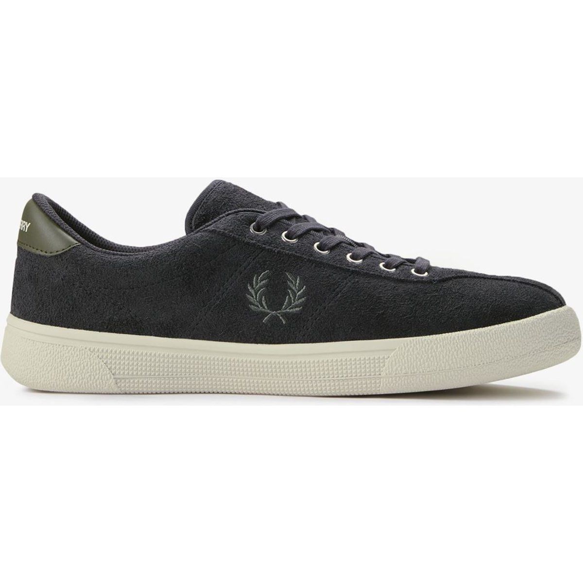Fred Perry Tennisschuhe Wildleder Herren Anchor Grey Sneakers