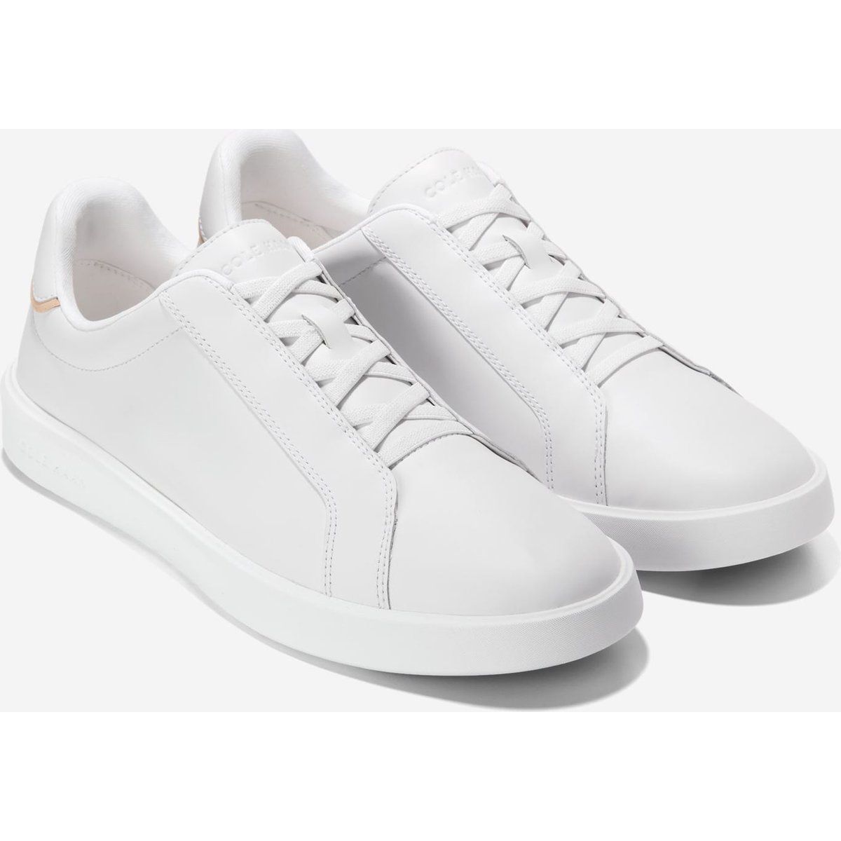 Cole Haan Grand Crosscourt Nubuk Herren Weiße Sneakers