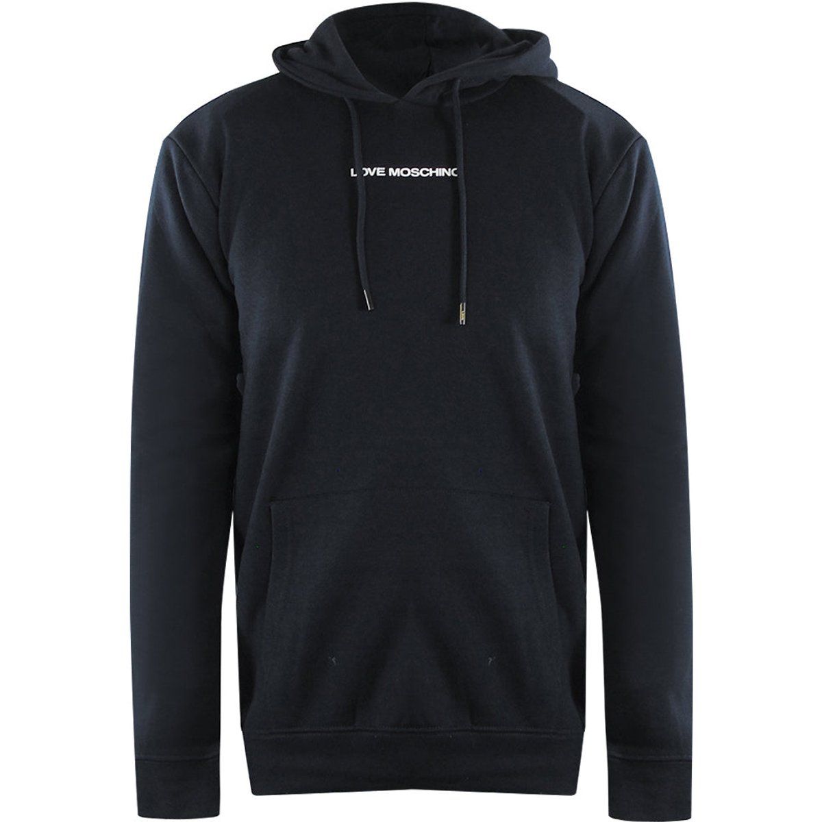 Hoodie aus Baumwollmischung mit Logo-Print