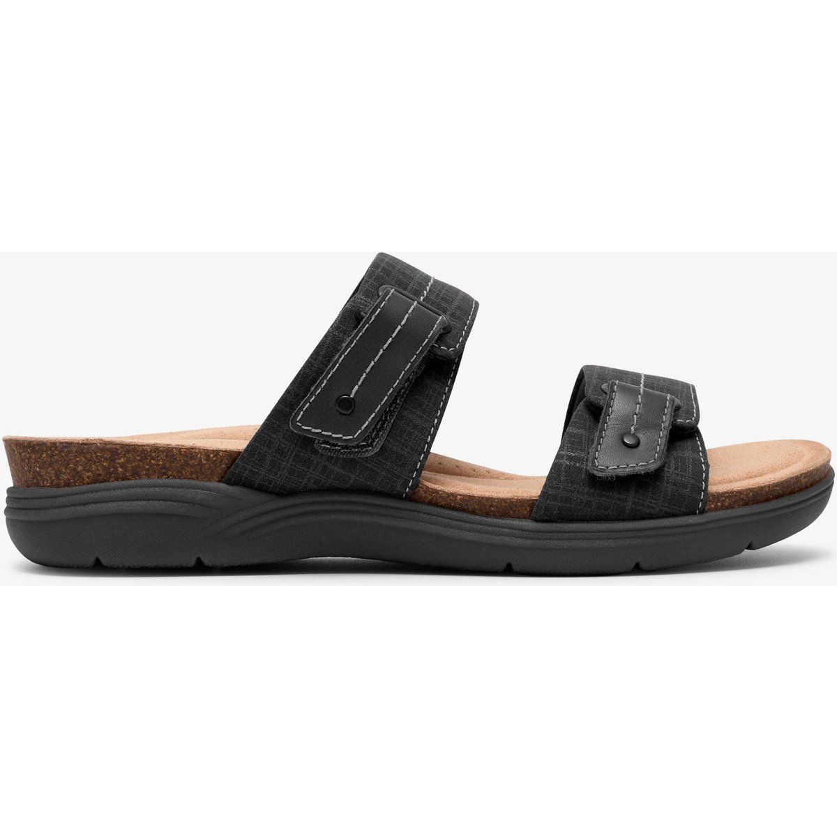 Verstellbare Komfort Sandalen mit zwei Riemen