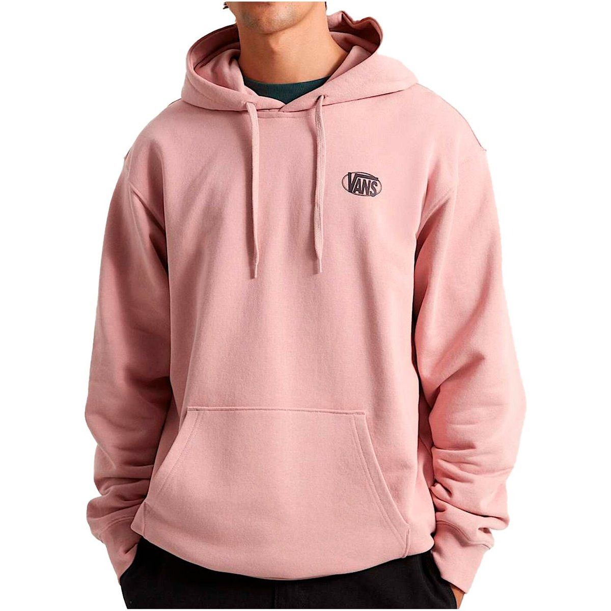 Lockerer Kapuzenpullover mit Logo-Detail