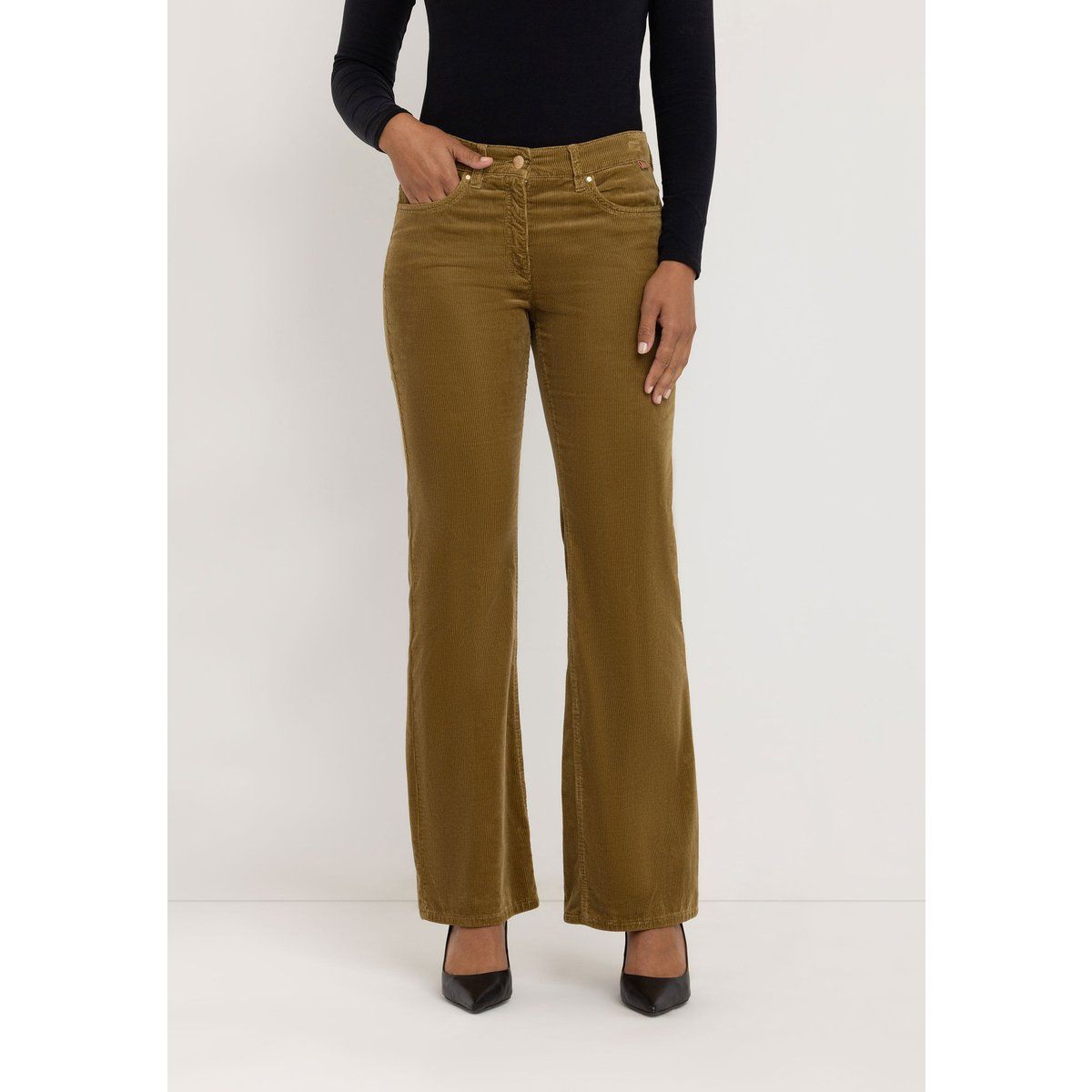 Cord Bootcut-Hose