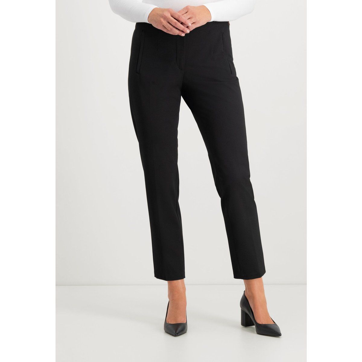 Slim Fit Techno Wollhose