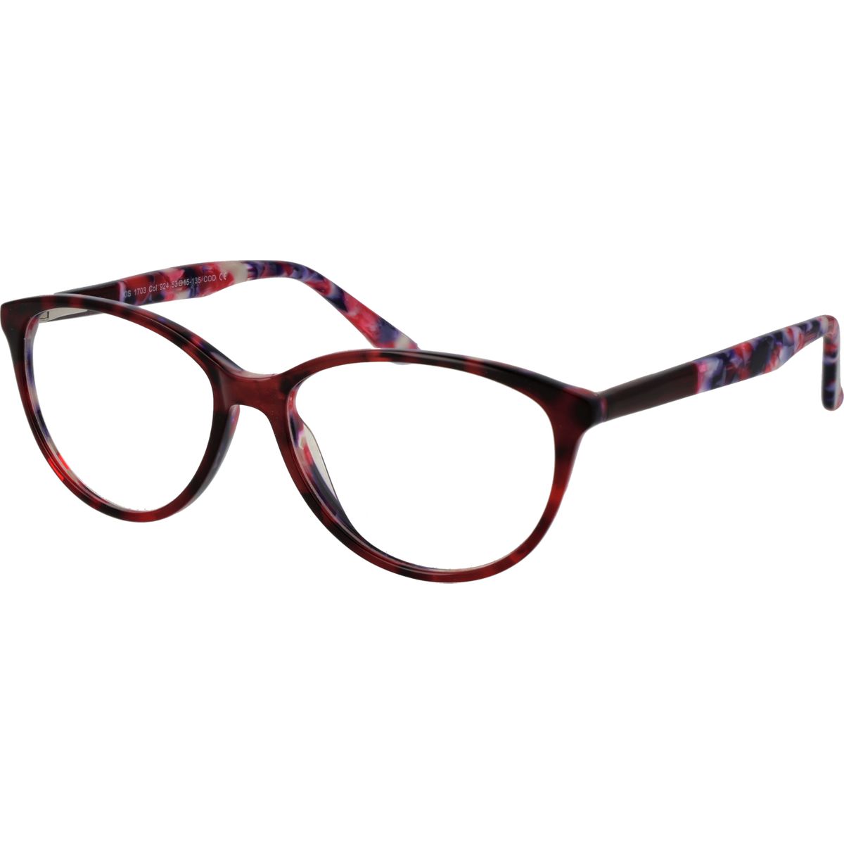 Elegante Cat-Eye Brillenfassung
