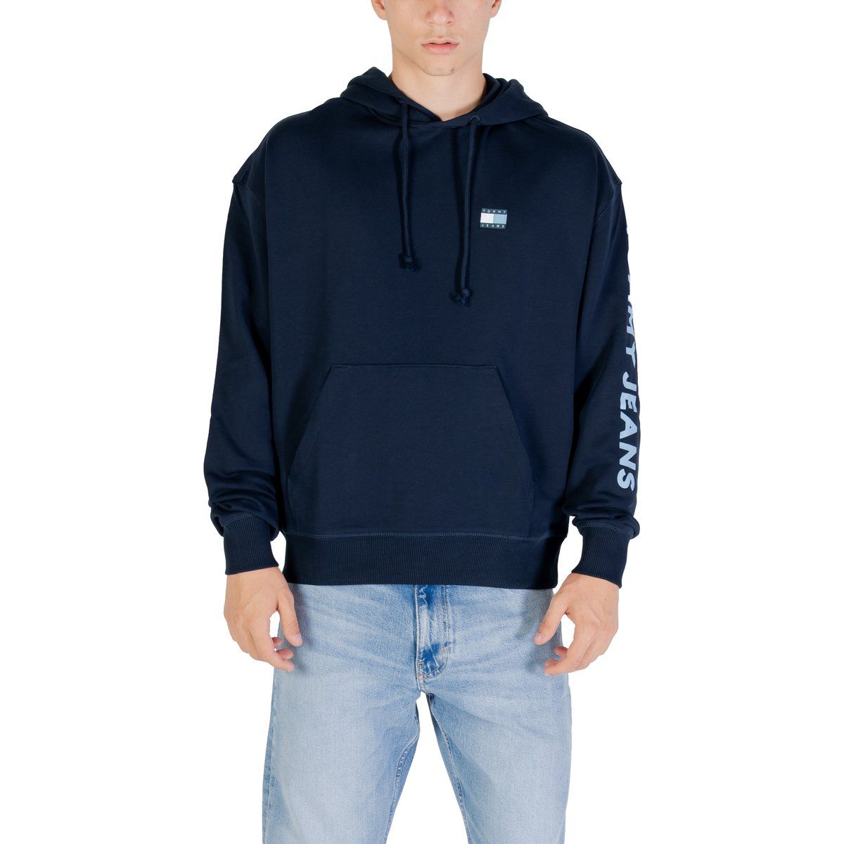 Lässiger Kapuzenpullover mit Logo-Detail