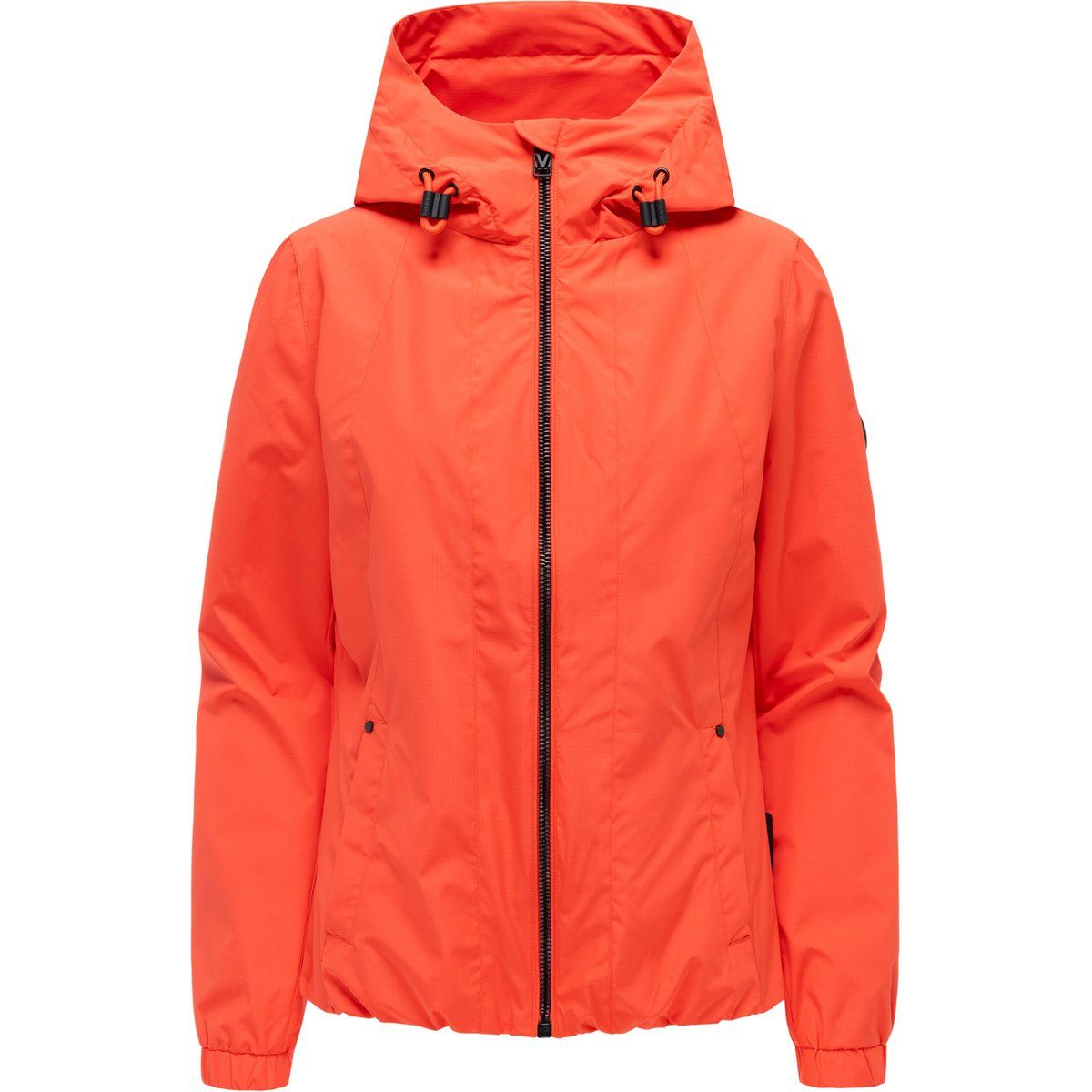 Leichte Damen Regenjacke mit Kapuze
