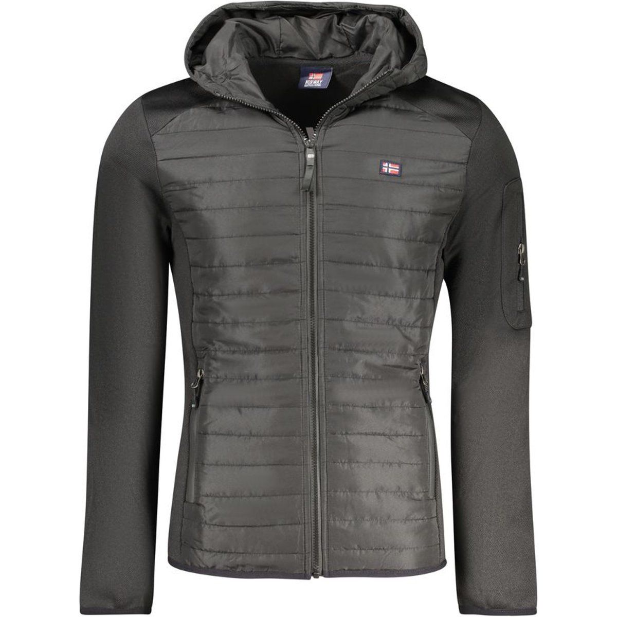 Herren Stepp Hybrid Fleece Jacke