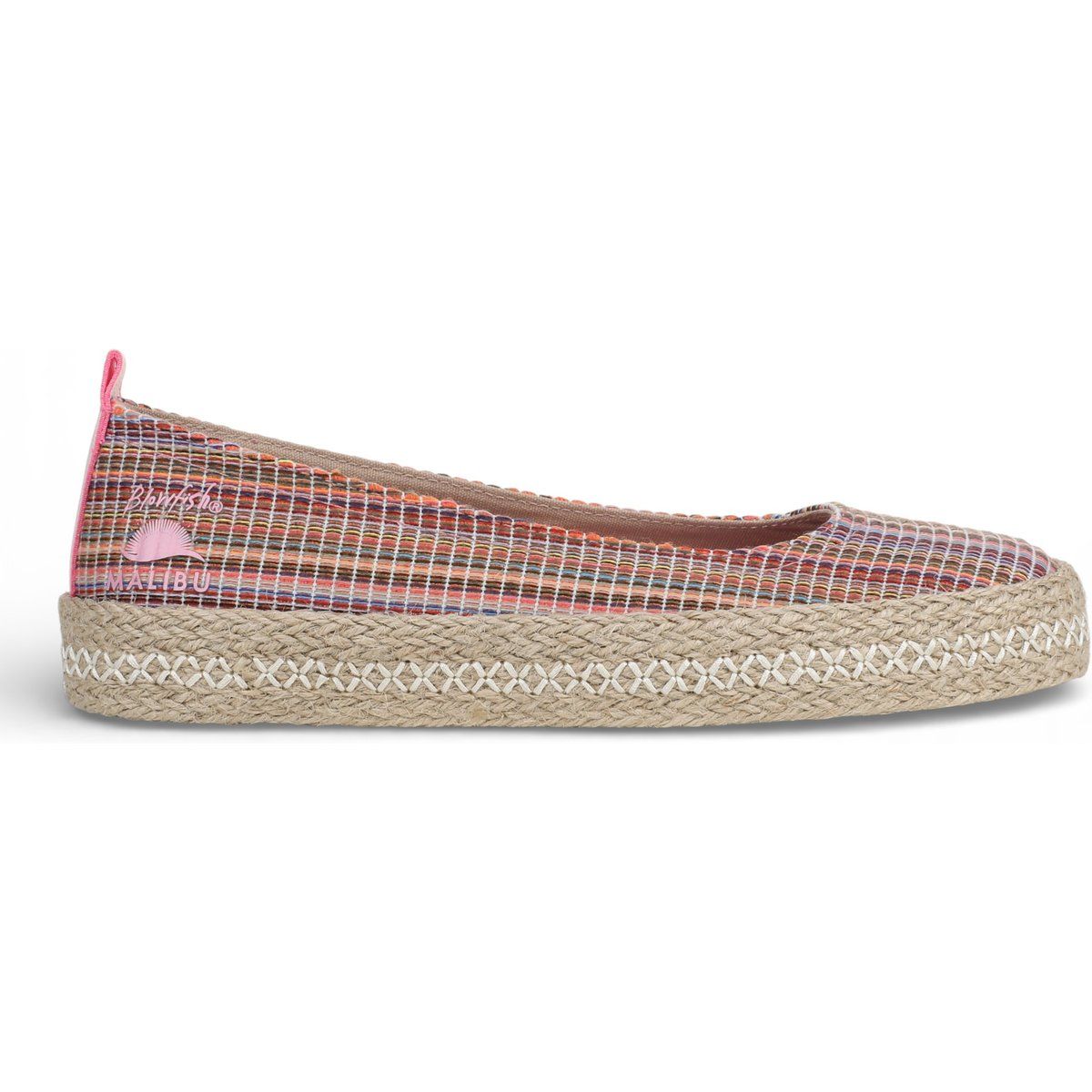 Gewebte Espadrille Ballerinas